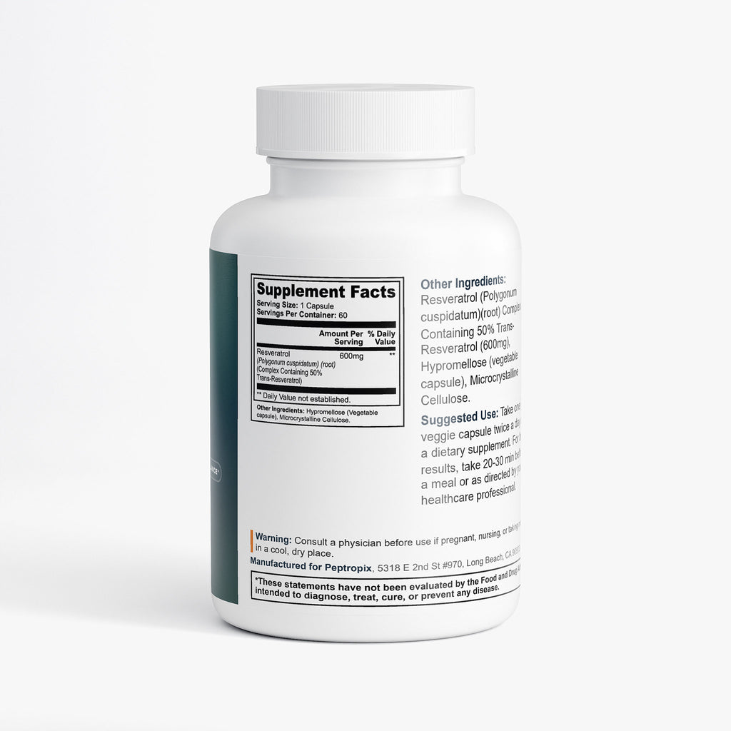 Resv-olutionary - Resveratrol 50% 600mg