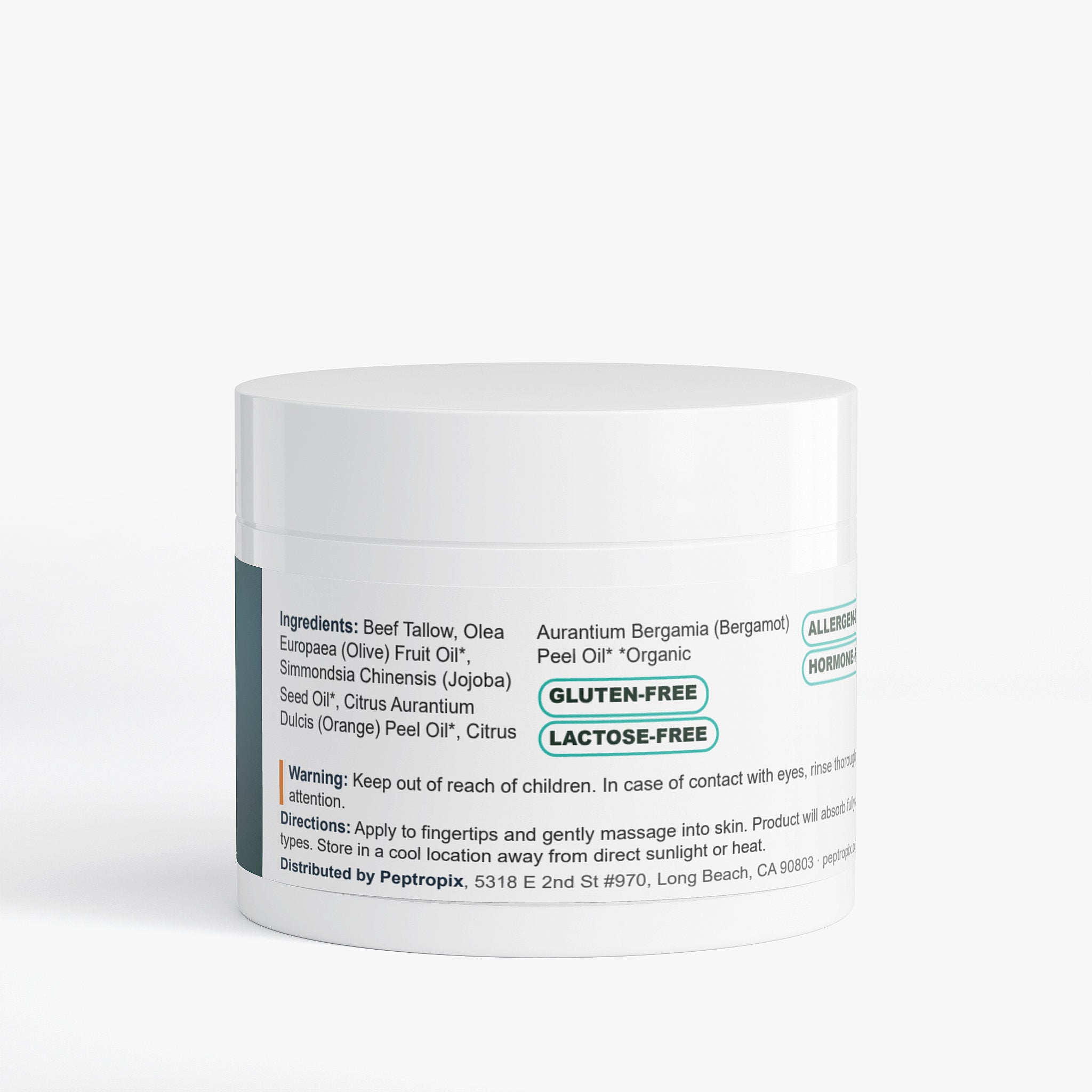 Tallow Me Orange - Tallow Cream Orange & Bergamot