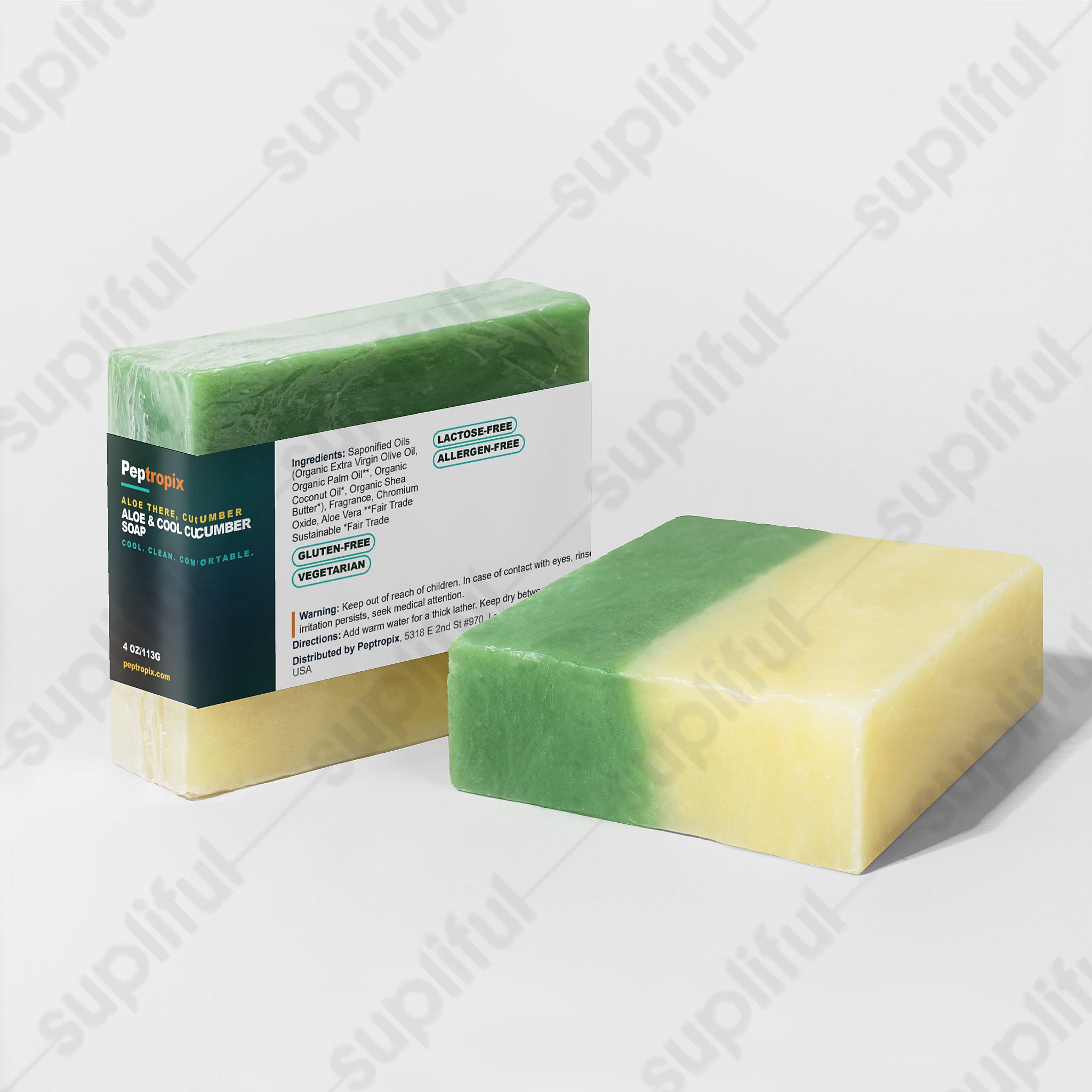 Aloe There, Cucumber - Aloe & Cool Cucumber Soap