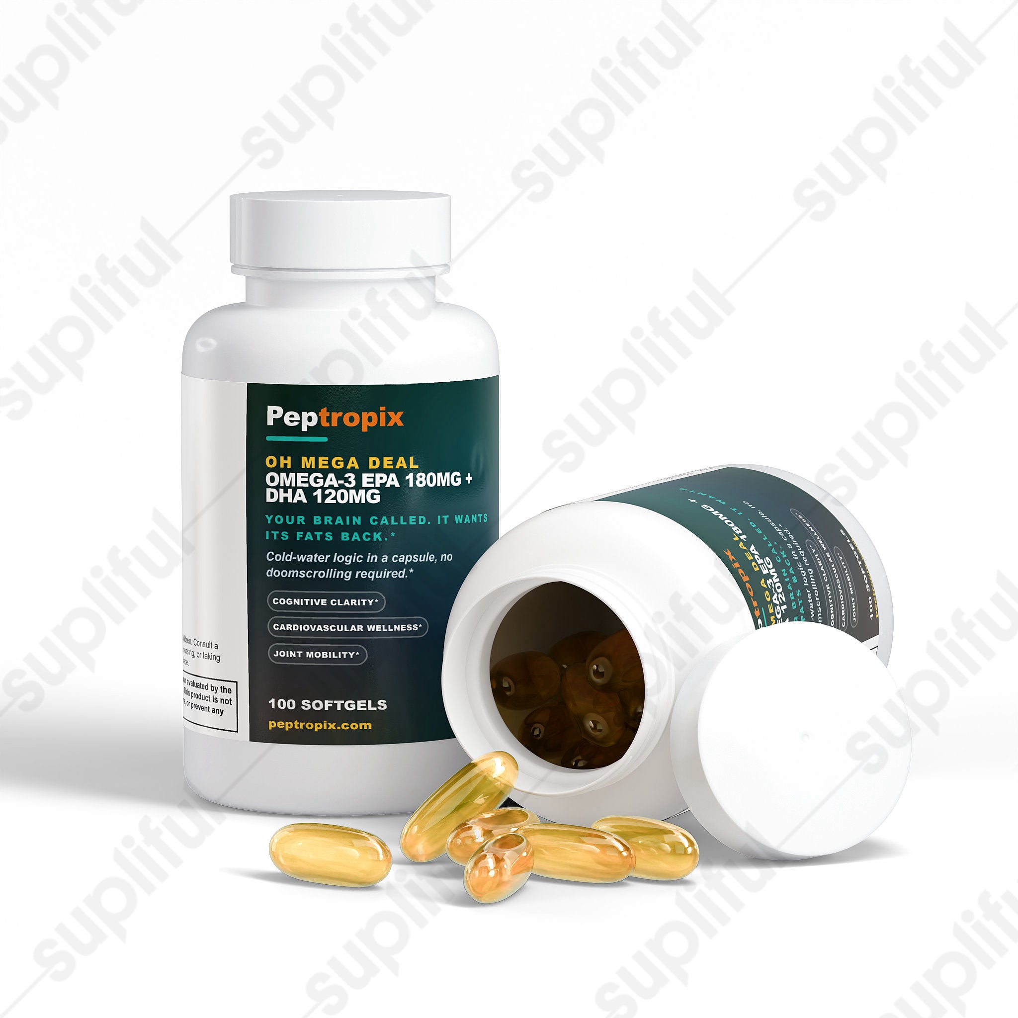 Oh Mega Deal - Omega-3 EPA 180mg + DHA 120mg