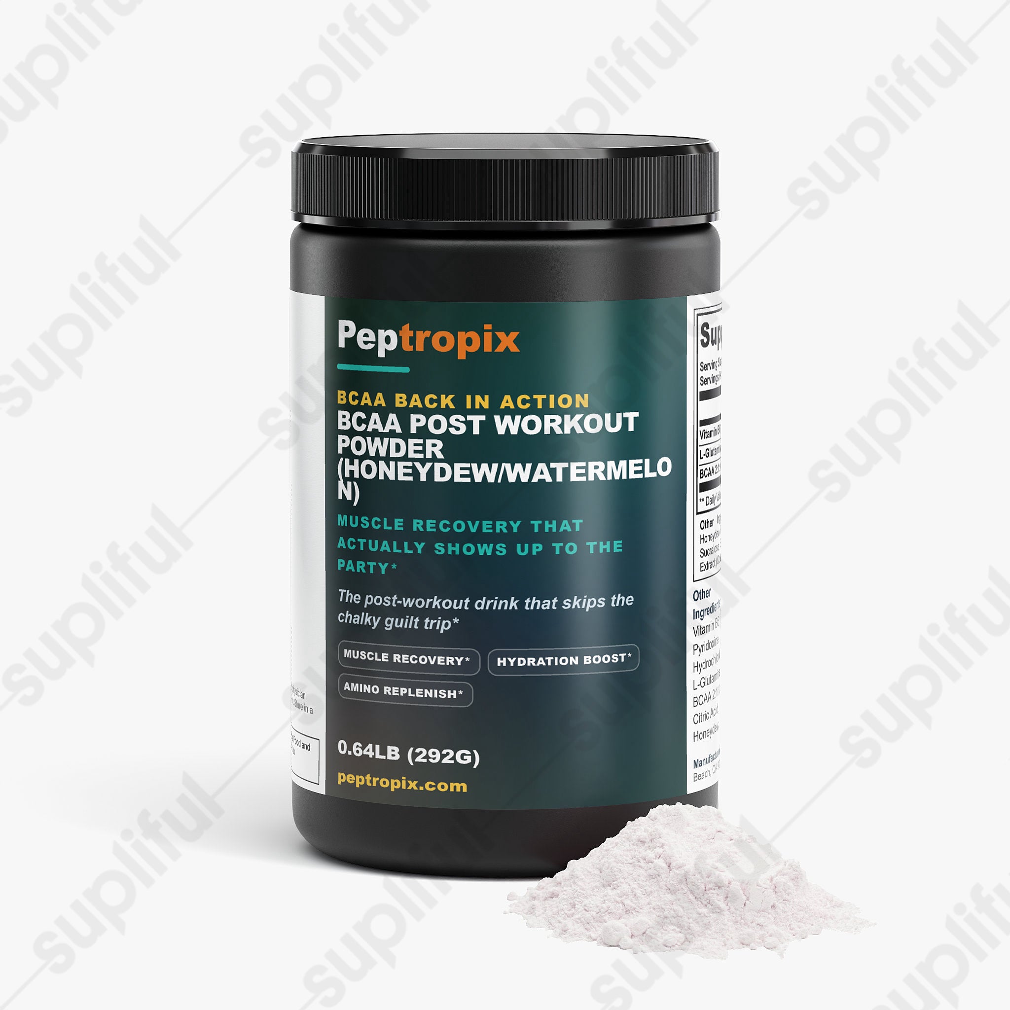 BCAA Back In Action - BCAA Post Workout Powder (Honeydew/Watermelon)