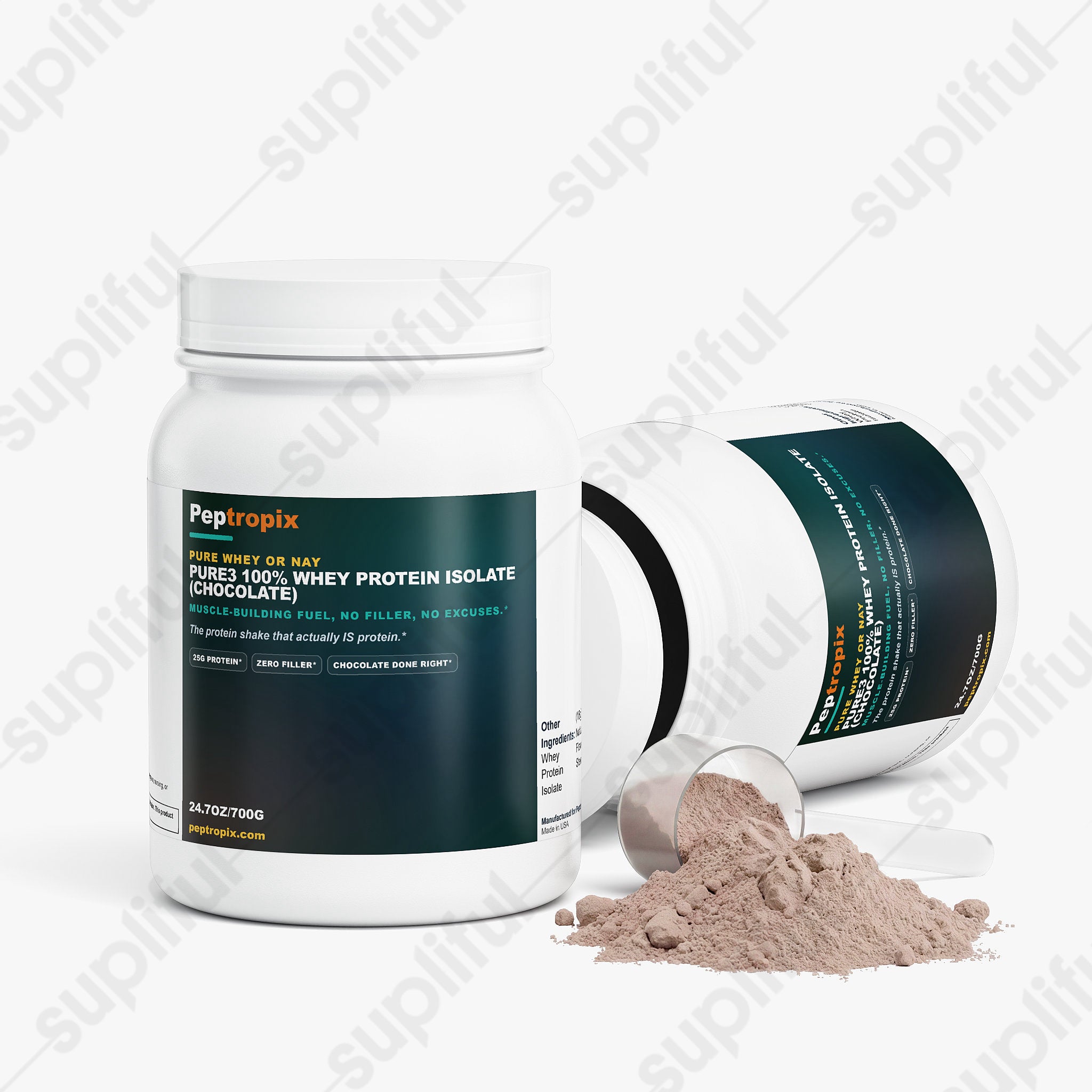Pure Whey or Nay - Pure3 100% Whey Protein Isolate (Chocolate)