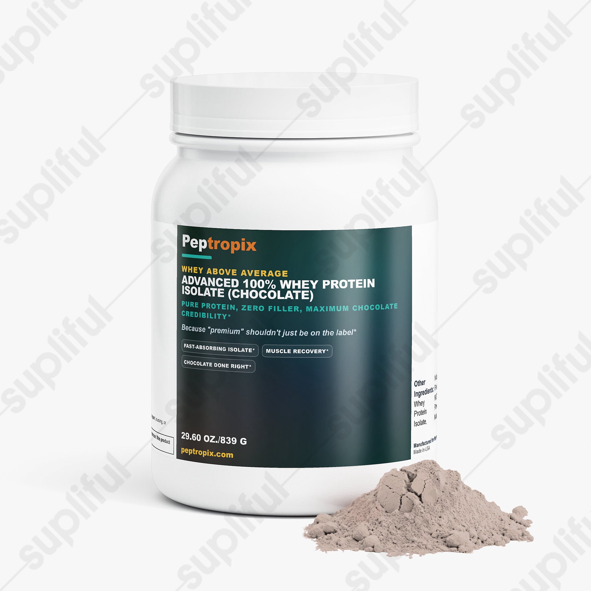 Whey Above Average - Advanced 100% Whey Protein Isolate (Chocolate)