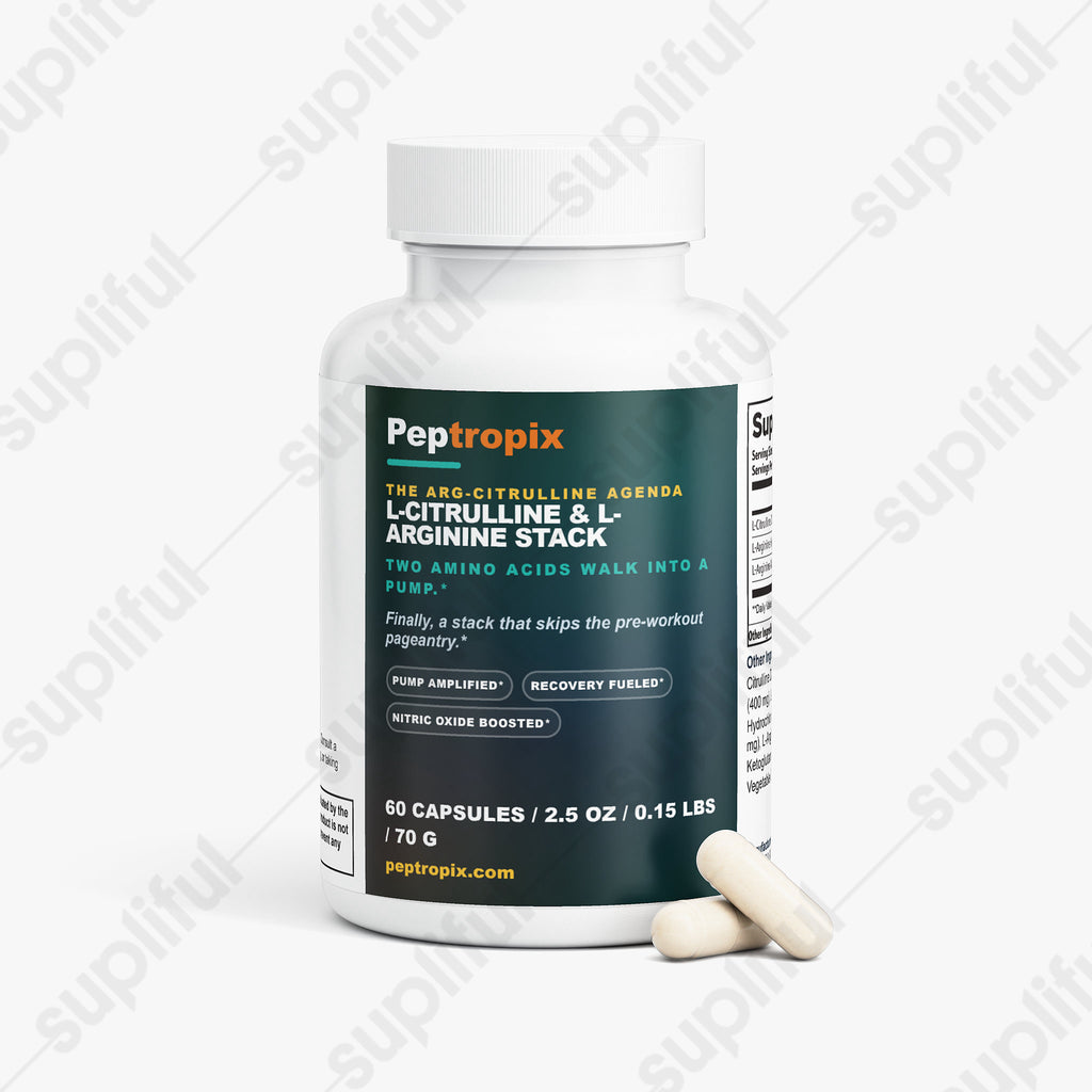 The Arg-Citrulline Agenda - L-Citrulline & L-Arginine Stack