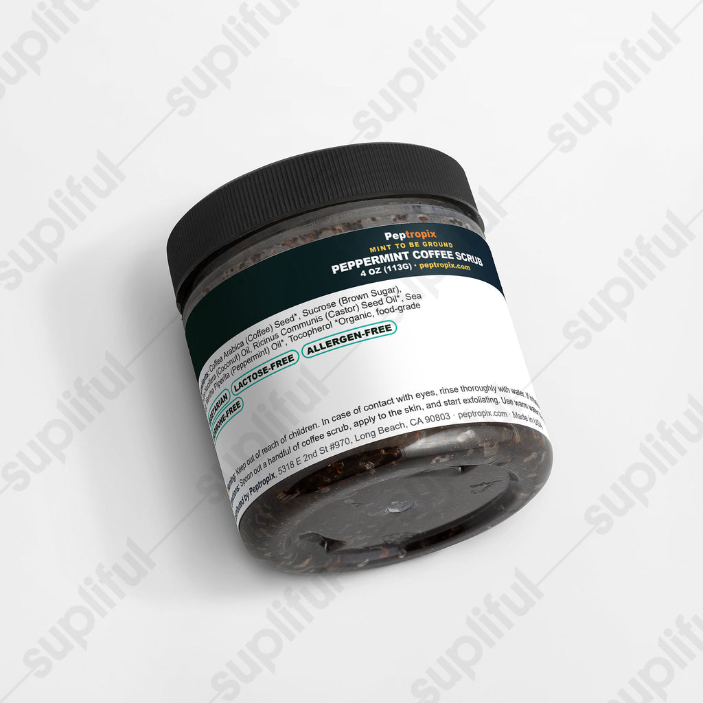 Mint to Be Ground - Peppermint Coffee Scrub