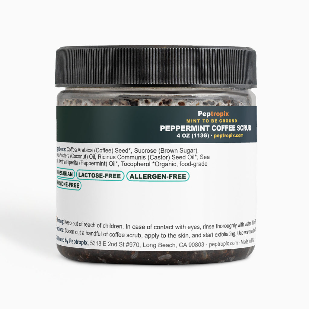 Mint to Be Ground - Peppermint Coffee Scrub