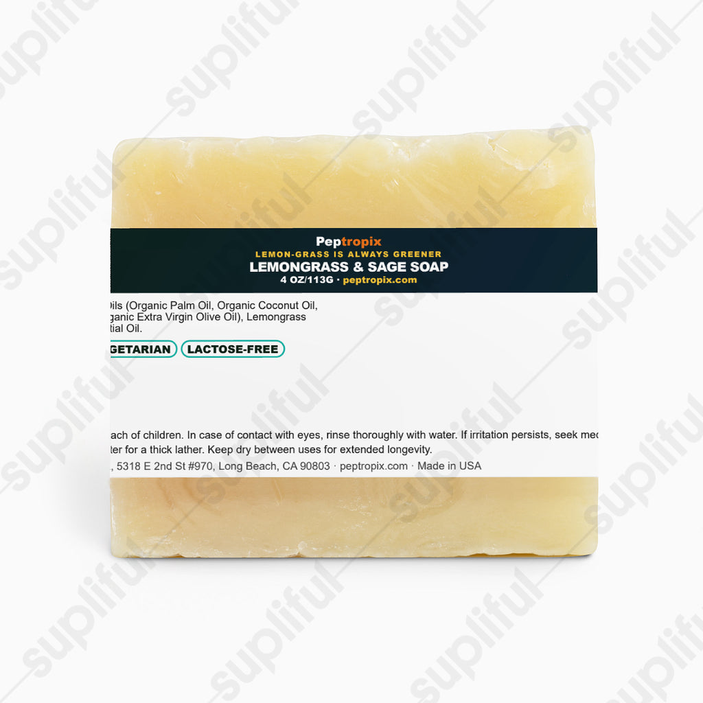 Lemon-Grass Is Always Greener - Lemongrass & Sage Soap