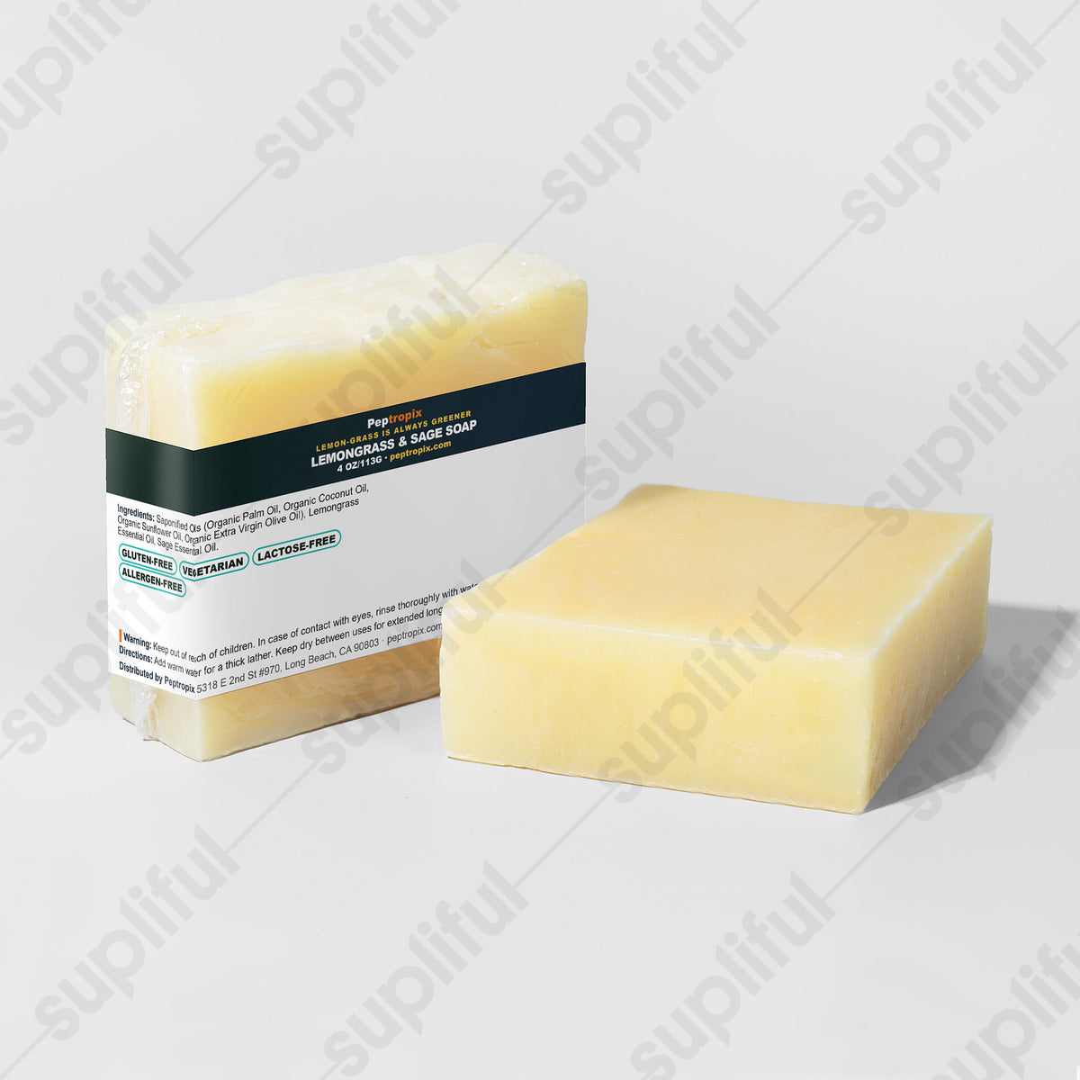 Lemon-Grass Is Always Greener - Lemongrass & Sage Soap