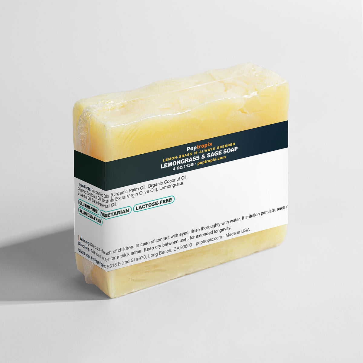 Lemon-Grass Is Always Greener - Lemongrass & Sage Soap
