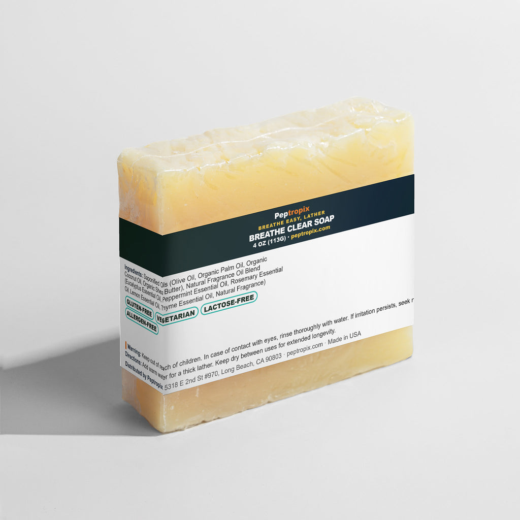 Breathe Easy, Lather - Breathe Clear Soap