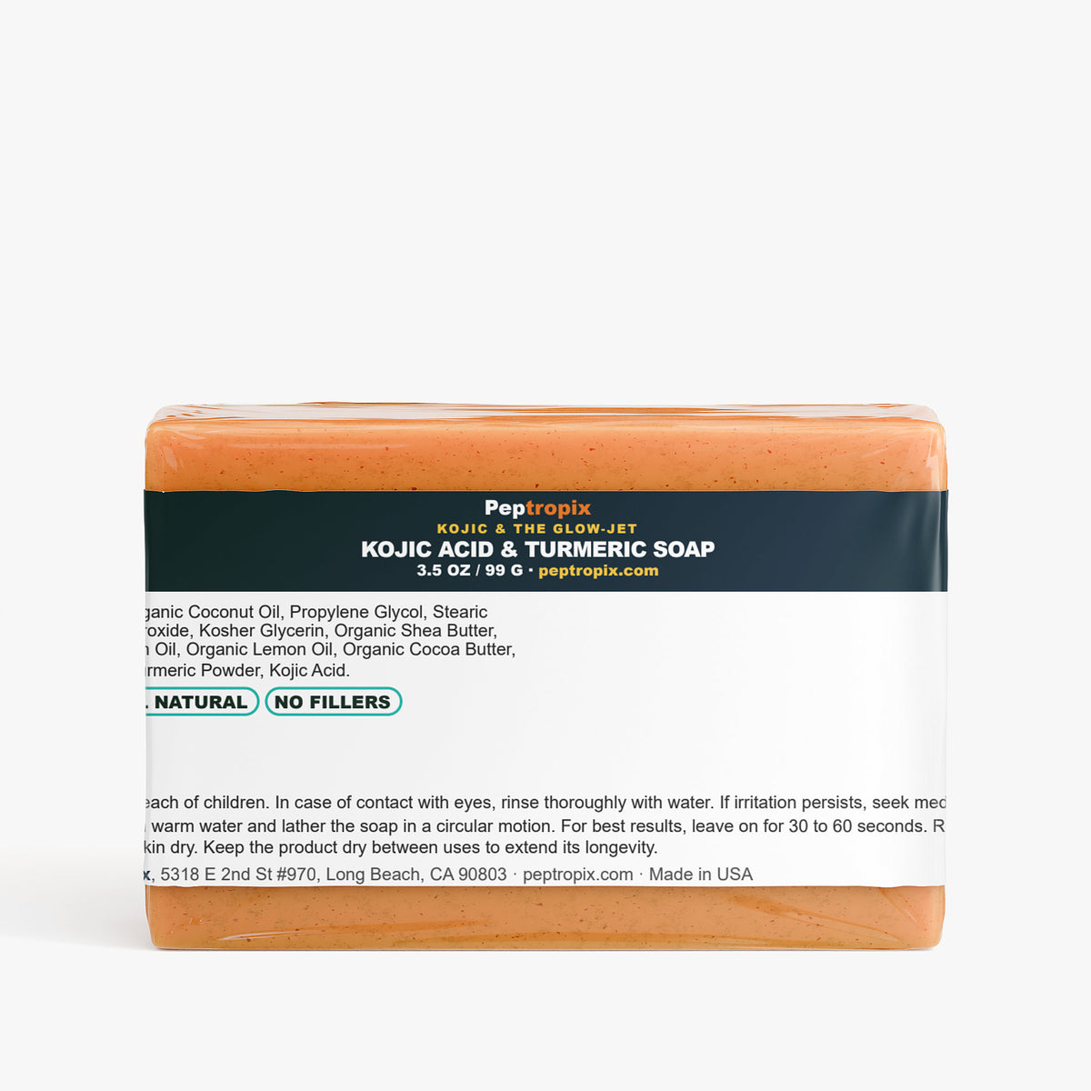 Kojic & The Glow-jet - Kojic Acid & Turmeric Soap