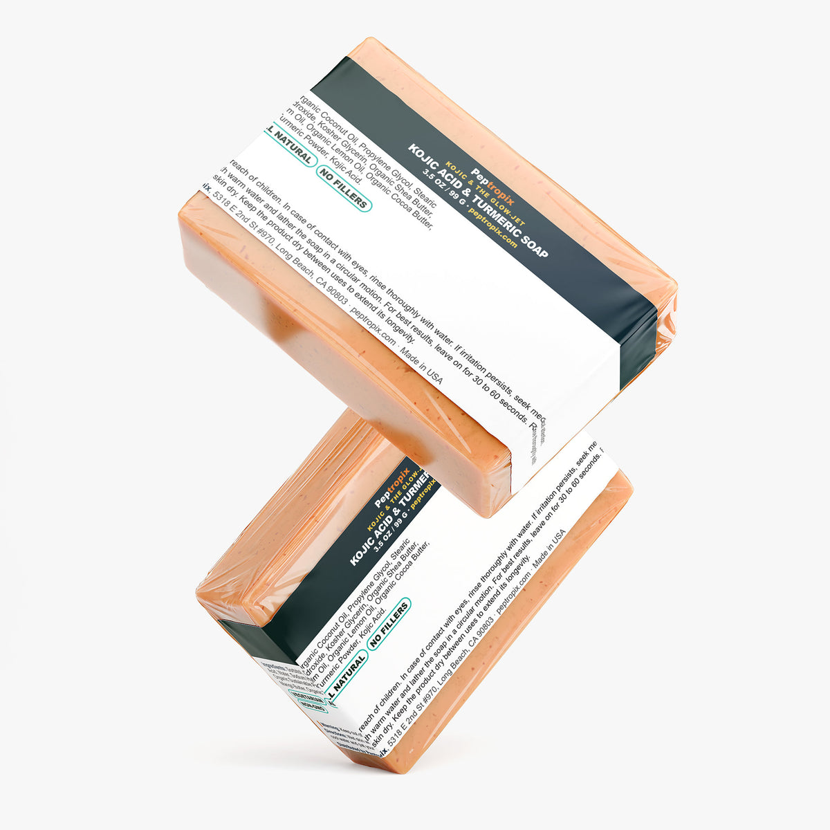 Kojic & The Glow-jet - Kojic Acid & Turmeric Soap