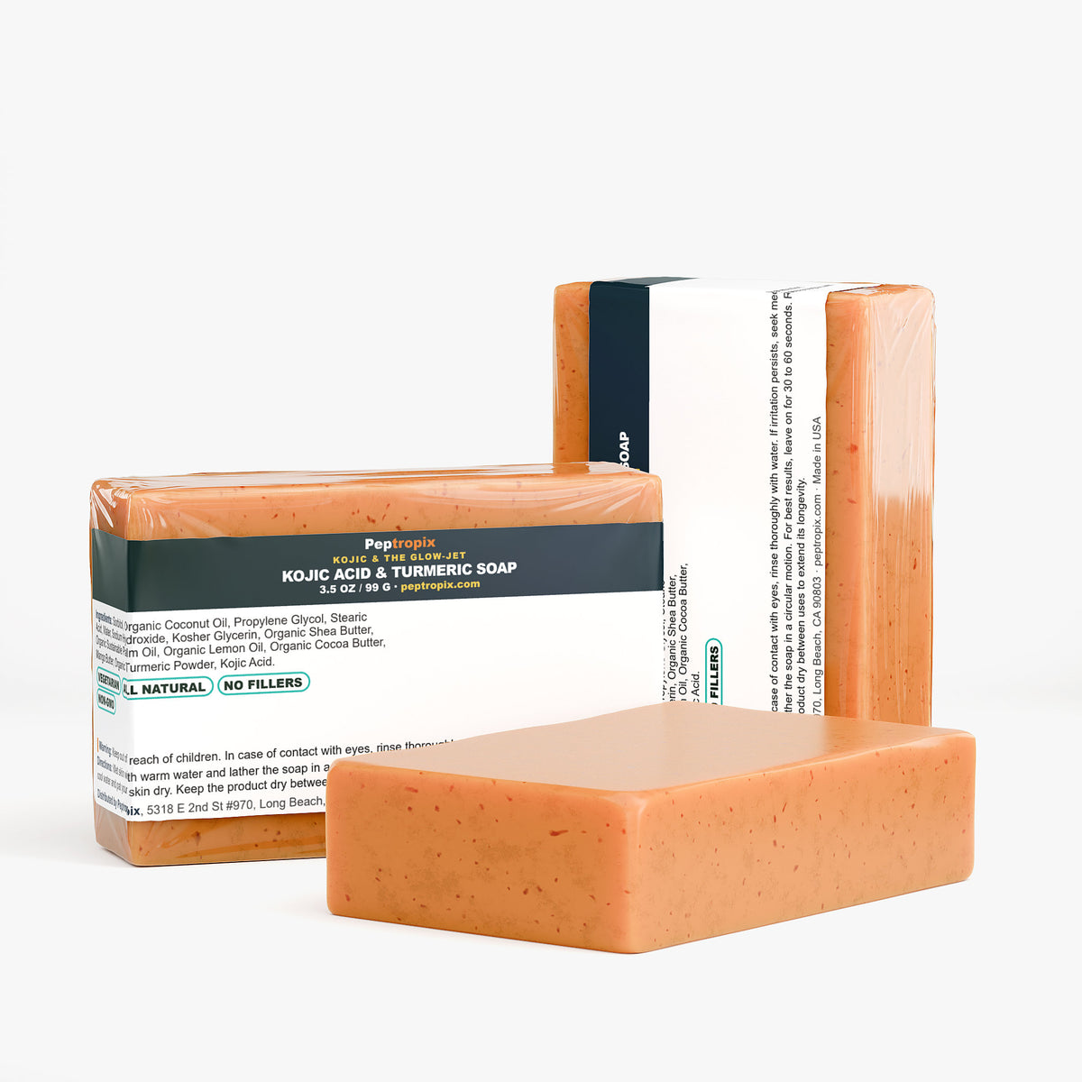 Kojic & The Glow-jet - Kojic Acid & Turmeric Soap