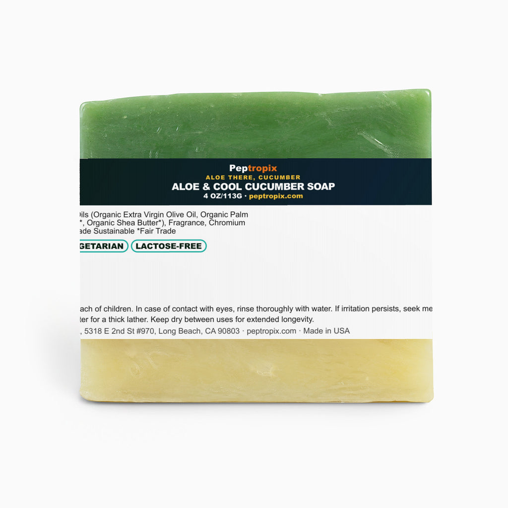 Aloe There, Cucumber - Aloe & Cool Cucumber Soap