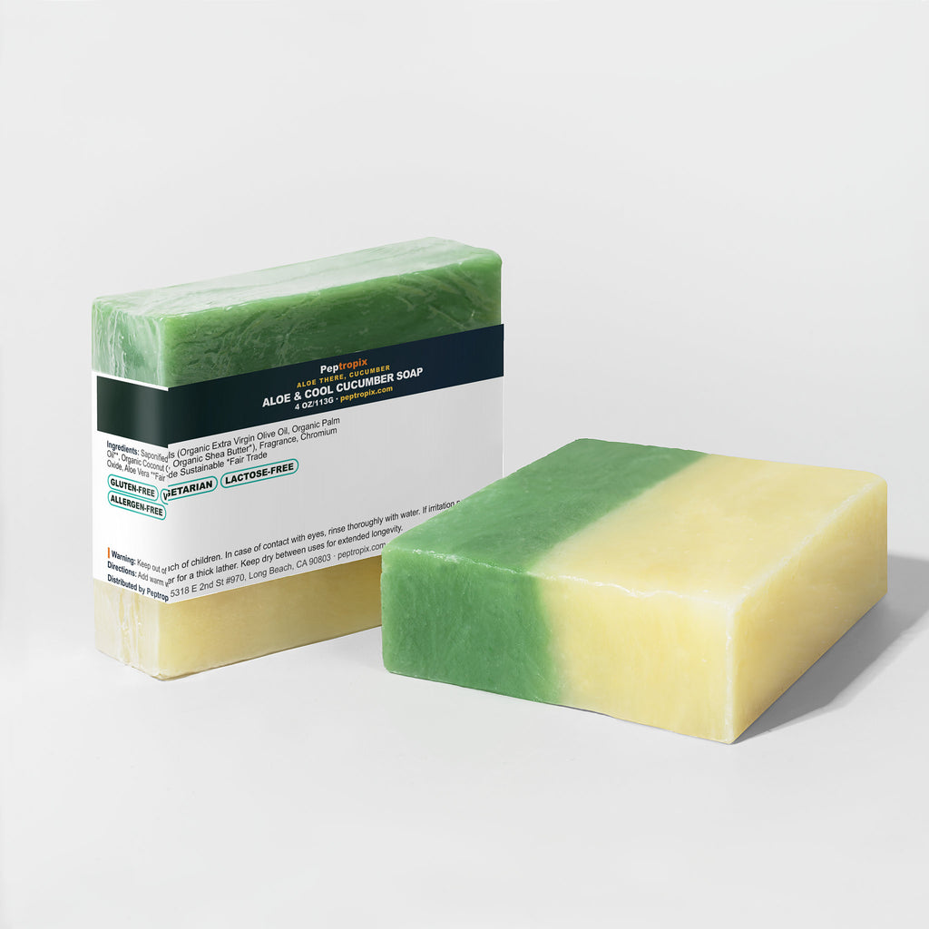 Aloe There, Cucumber - Aloe & Cool Cucumber Soap