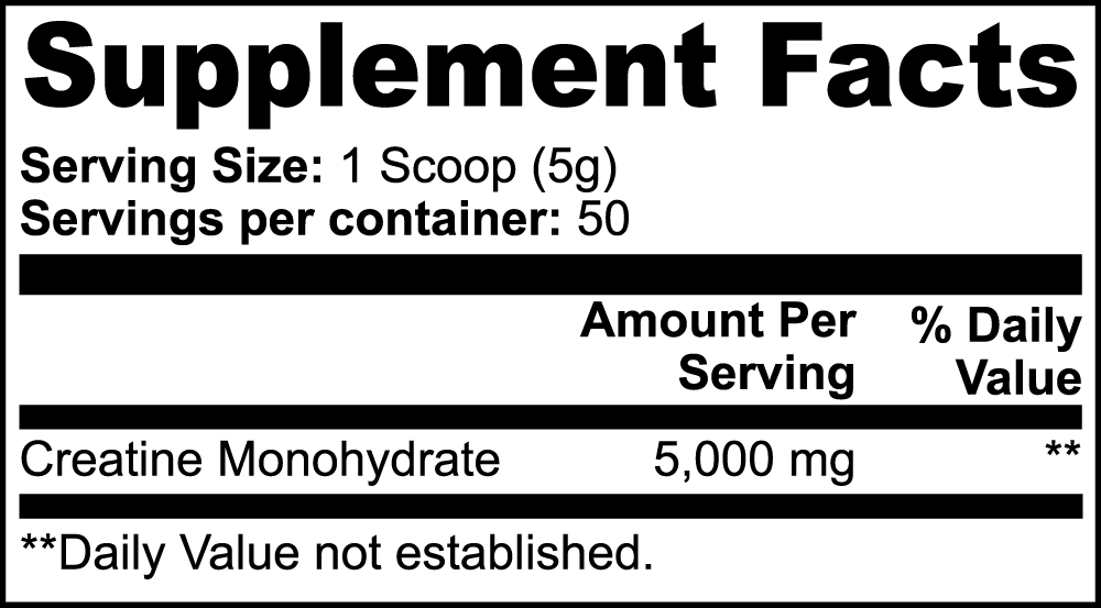 Creatine Supreme - Creatine Monohydrate