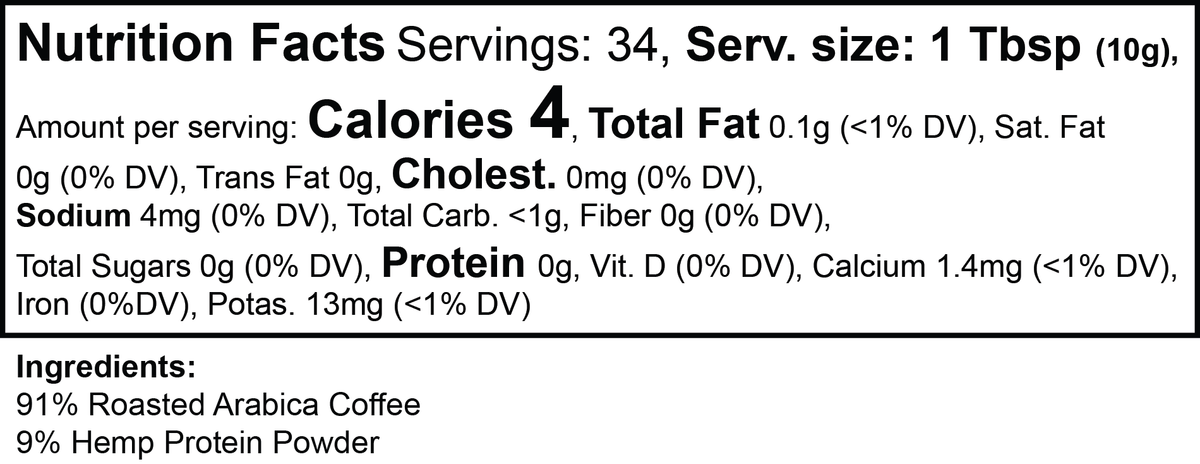 Hemp & Harvest - Hemp Harvest Coffee (Medium Roast)
