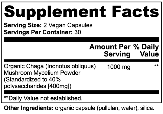 Chaga Khan - Chaga Mushroom