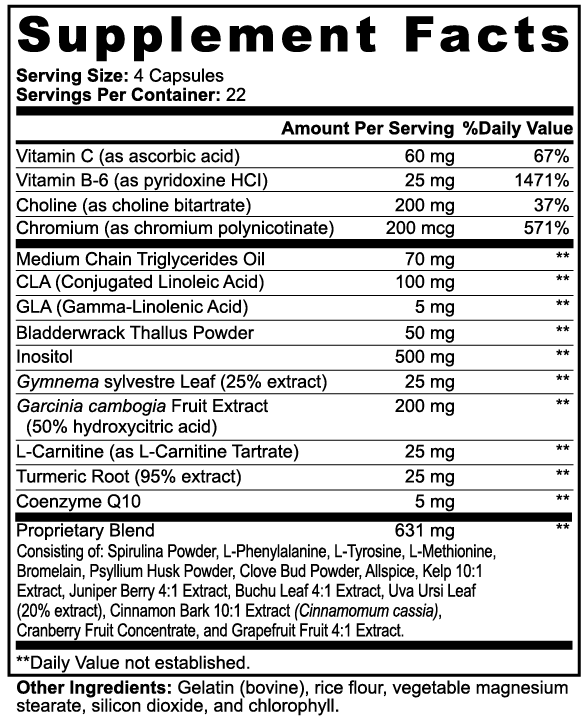 MCT Burner Baby - Fat Burner with MCT